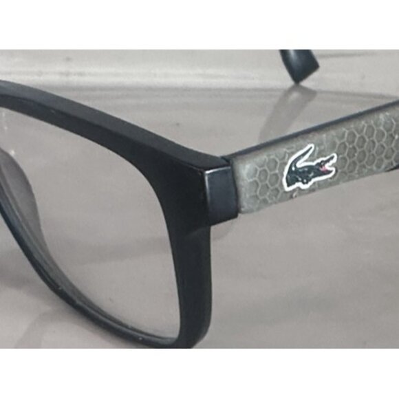 Lacoste Accessories - Lacoste Eyeglass Frames 54-17-150 Black L2862 Preppy Alligator Rectangular Izod